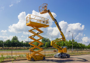 scissor and boom lifts