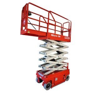 scissor lift and leak containment system