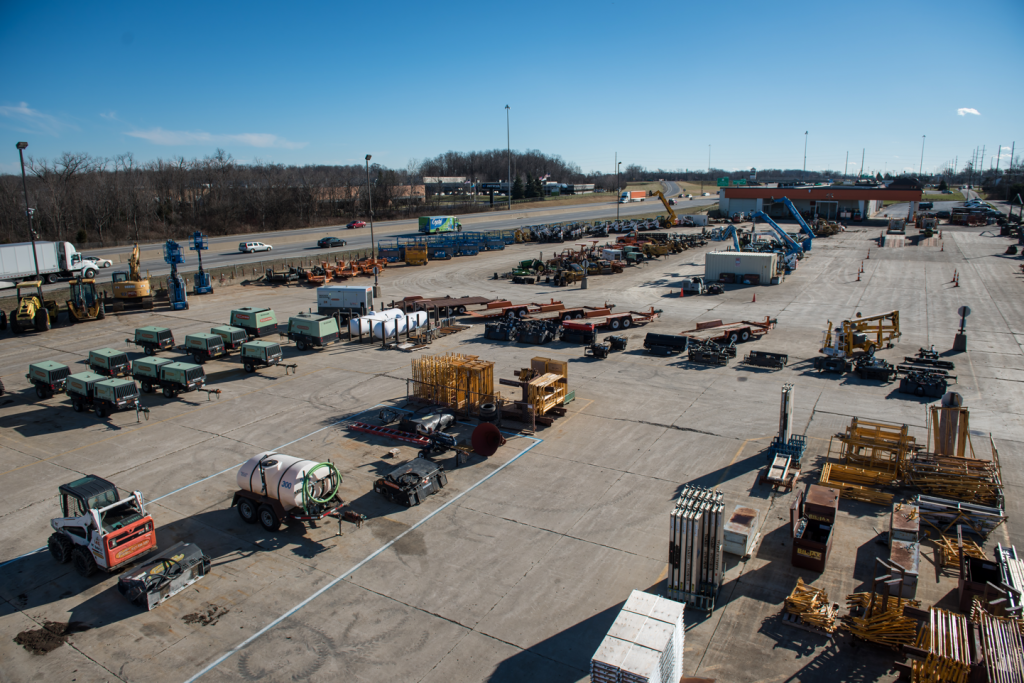 Vandalia Rental Equipment Yard Vandalia Rental
